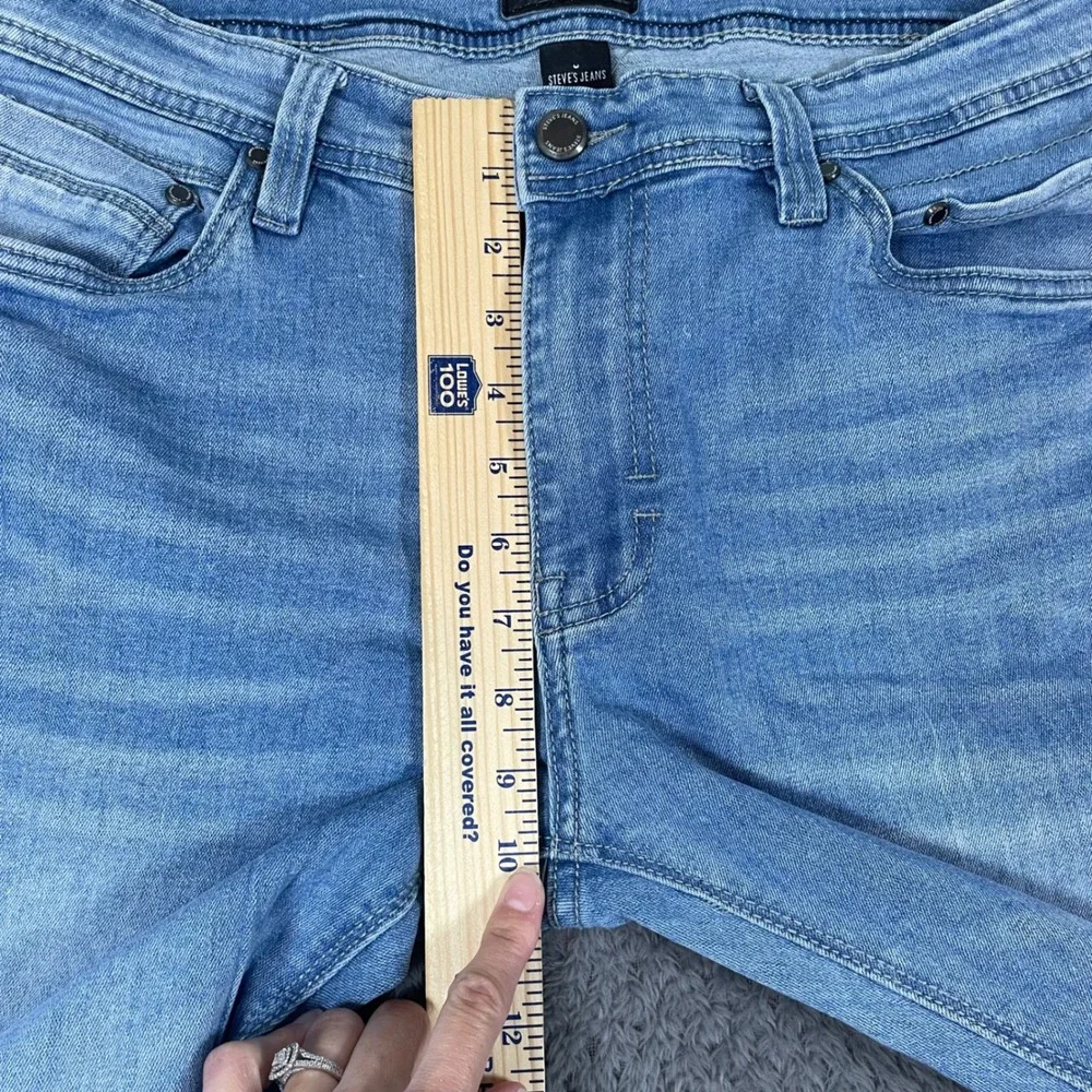 Men's Light Blue Denim Jeans - Picture 8 of 8